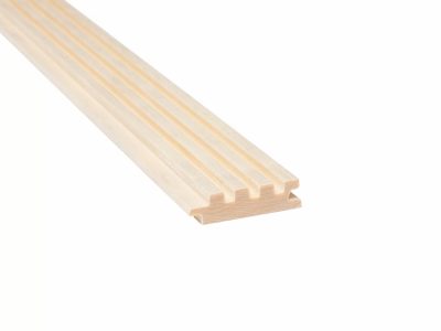 Thermory Smarts Fehér Nyárfa Falburkolat Kyte S Finger Joint 15x87mm